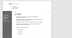Desktop Screenshot of ilg-engineering.ch